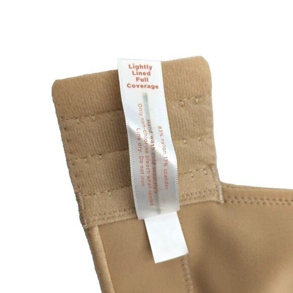 Lane Bryant Cacique Bra Invisible Backsmoother Full Coverage Cafe Mocha 46DDD - Picture 9 of 10